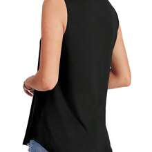 [Women's Fashion Tops] 5pcs Set Of Loose Casual Basic Shirts, Elegant And Comfortable Round-Neck Sleeveless Vests - Màu hỗn hợp - Xem 8