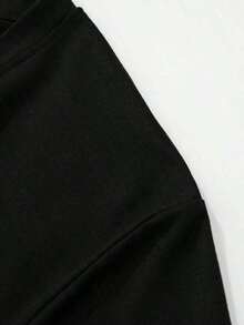playeras de hombre Manga corta 100% algodón puro 200 gramos de peso ropa de hombre Sudaderas deportivas al aire libre de moda casual gym regalos para hombre día  padre Playa Ligero y transpirable  Estampado popular - Negro - Ver 5