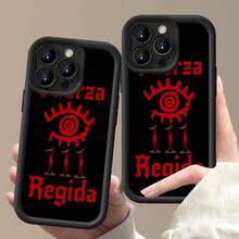 Funda para teléfono Fuerza Regida 111, compatible con Samsung, Apple, VIVO, OPPO, , ,  y Honor. Fabricada en TPU, ofrece protección contra golpes y caídas. Un regalo ideal para amigos y familiares. - Negro - Ver 3