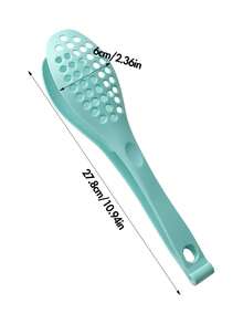 1pc 2-In-1 Plastic Food Tong Strainer, Detachable For Dual Use In Kitchen, Drain Noodles, Grill Steak, Salad, High Heat Resistant, Easy To Clean & Store - Multicolor - View 13