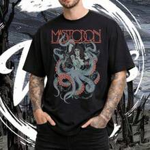 Metal Music T-Shirt, Unisex Band T-Shirt, Women's Shirts, Women's Sweatshirts, Sweater, Casual Blouse, Summer Prom Dresses - 黑色 - 查看 1