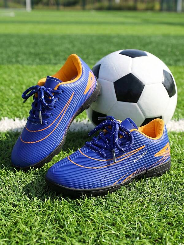 2026 New Children's Lightweight Sports Soccer Shoes, Durable Non-Slip Soccer Boots Suitable For Outdoor Activities