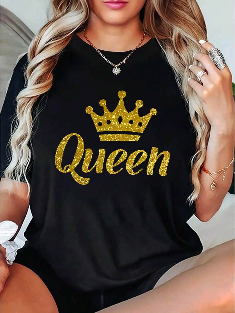 Women T-Shirts - Black - View 1