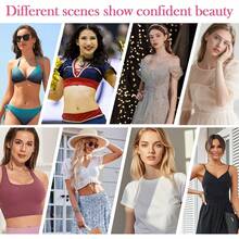 Reusable Silicone Nipple Covers Women,Small Strong Adhesive Pasties,Seamless Washable Breast Cakes - 8點 - 查看 7