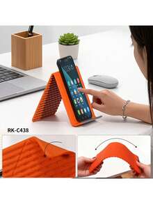 The Bendmaster Pro 通用折疊手機支架,便攜式折疊設計,可纏繞並固定在筆記型電腦、桌面、床邊,適用於折疊手機配件 - 常規款 - 查看 6