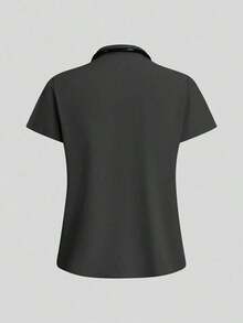 Conjunto de uniforme azul marino para mujer, hecho de tela de alta calidad y transpirable, adecuado para deportes, enfermería y trabajo, con bolsillos, perneras acampanadas, conjunto de uniforme de moda, adecuado para clínicas dentales, conjunto de unifor - Gris - Ver 6