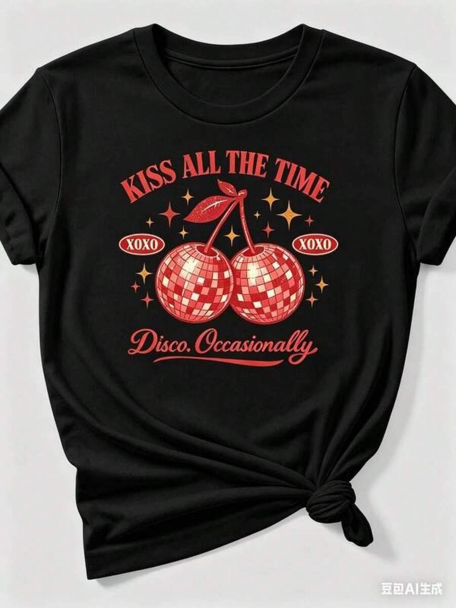 Women T-Shirts - Black - View 1