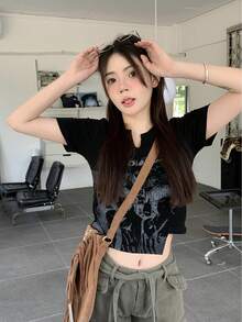 Women Tops - Apricot - View 4
