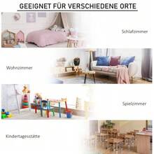 Children's Corner Shelf With 3 Storage Boxes, Toy Storage For Children Aged 3 To 12 Years, Grey, 57.4 X 57.4 X 94 Cm - 灰色 - 查看 6