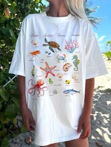 Women T-Shirts - White - View 1