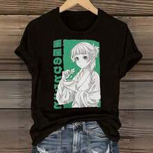 Unisex Anime Girl Print T-Shirt, Plus Size, Pink Character Graphic Design, Casual Loose Fit For Women And Men, 100% Cotton, Suitable For Versatile Casual Wear In Spring, Summer And Autumn. - -12 - 查看 2