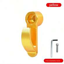 1/2pcs Multi-Color Motorcycle Storage Hook, Aluminum Alloy Single Hole Handlebar Adapter Design, Fits Most Motorcycle Models, Can Hang Helmet Backpack Cup Umbrella, Fashionable Metal Texture Durable Motorcycle Accessory - 1/2pc Motorcycle Hook - View 15