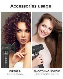 UKLISS Multifunctional Air Styling 5 In 1 Upgraded Hair Care Set, The King Of Cost-Effectiveness, Using 110,000 High-Speed Hair Dryer Brush (Black Technology To Prevent Frizz), Fluffy Barrel Comb, Curling Comb, Straightening Brush, Automatic Air Curling Iron, Blow-Drying Styling Hair Care All-In-One Machine, One Machine Is Equivalent To Seven Machines, No Need To Worry About Tediousness, Easily Create A Variety Of Styles, Valentine's Gift - US A Type Plug(110-127V) - View 7