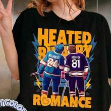 Camiseta de hockey vintage Hollander Rozanov, camiseta térmica de rivalidad de Ilya Rozanov, regalo para fanáticos del hockey para mujeres y hombres. ARV8 - Negro - Ver 12