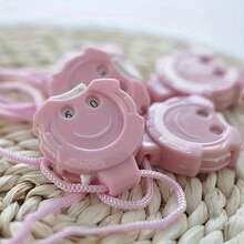 Pink Knitting Row Counter With Lanyard - Made Of Durable Plastic, Suitable For Crochet And Sewing Projects, Portable Travel Craft Accessory, Ideal For Beginners And Hobbyists - Multiple Styles - View 1