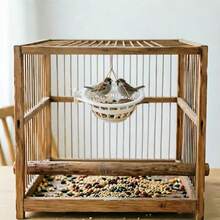 Tổ chim tròn có lỗ thông gió, đa năng, có thể treo hoặc thả. - Xem 5