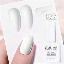 GMUME 4支/套 7.5ml 白色、咖啡色可卸甲油胶套装，色号：068、067、069、077，纯色 WYSIWYG，UV LED 可卸甲油胶，经典黑、乳白、深灰、纯白、中性灰调、百搭中性色，四季皆宜，简约现代优雅美甲 DIY 家庭沙龙专业美甲 - 彩色 - 查看 9