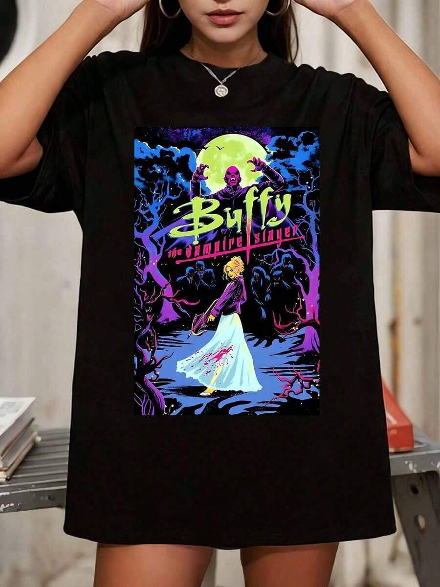 Women T-Shirts - Black - View 1