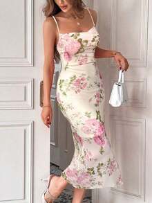 Vestidos midi para mujeres, estilo bohemio - Multicolor - Ver 7