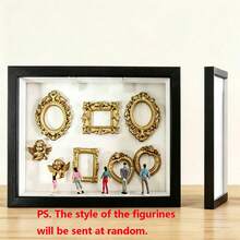 1 Set DIY Mini Museum Shadow Box - Celebrate Your Precious Memories In A Unique Way, Shadow Box Frame Kit With Customizable Photo Display And Miniature Figurines, Personalized Unique Memorabilia Decor - Multicolor - View 16
