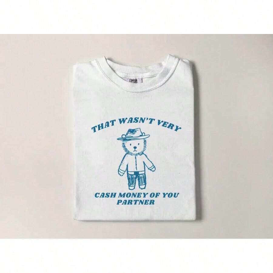That Wasn't Very Smart Of You, Buddy. Funny T-Shirt, Meme T-Shirt, Awesome T-Shirt, Weird T-Shirt, , Graphic T-Shirt - High Quality. - 白色 - 查看 1