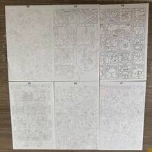 25/50/75/100张随机减压线条素描纸 - 多种图案，非常适合线条练习、素描、观察训练，适合初学者，生日、节日礼物 - 套裝 - 查看 11