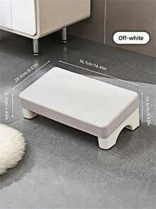 1pc Adjustable Under Desk Foot Rest, Elevated Footrest - Multicolor - View 13