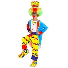 Trang phục chú hề cho trẻ em, bộ đồ liền thân chú hề lễ hội, trang phục dự tiệc Halloween, trang phục biểu diễn xiếc. - Nhiều màu - Xem 11