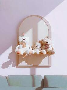 1pc Arched Felt Bulletin Board, Can Be Pinned On Wall For Notes, Office Message Board, Self-Adhesive Wall-Mounted Decorative Board, Removable Office/Classroom Bulletin Board, Reusable Creative Wall Notification And Task Board For Notes, Photo Posting, Poster Display, Desktop Organization, Holiday Decor, Wall Blemish Coverage, Schedule And Itinerary Planning, Learning Plan, Growth Record, Suitable For Bedroom/Study/Living Room/Office/Classroom/Dorm/Apartment - 1PC - View 6