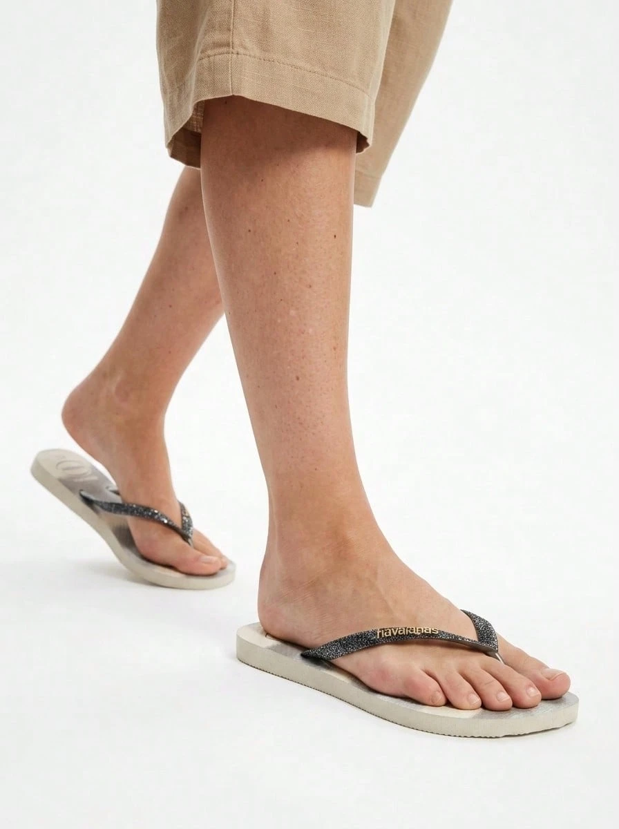 1 双 Havaianas 修身休闲人字拖鞋,适合度假和日常穿着 - 藍色 - 查看 1