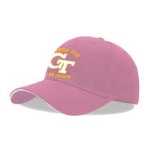 Georgia Tech Yellow Jackets Sandwich Baseball Cap Adjustable Strap Classic Curved Brim Breathable Fabric One Size Fits Most Casual Sun Protection Hat For Men Women College Fans Game Day Tailgat - A - 查看 12