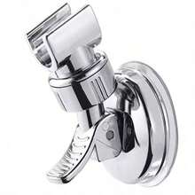 360° Adjustable Self-Adhesive Shower Head Holder, Strong Vacuum Suction Cup Shower Head Bracket, Adjustable Shower Head Base, Drill-Free Wall Mounted Bathroom Accessory - A - View 3
