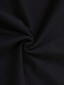 Nueva camiseta de manga corta para mujer de 180 g,% algodón - Camiseta casual versátil con estampado de verano para hombre - Camiseta con estampado de verano para parejas - Unisex - Regalo para vacaciones - Negro - Ver 4