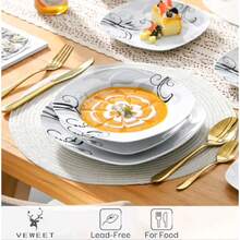 Piatto da Pranzo - Set da 30 pezzi (per 6 persone) - Visualizzare 4
