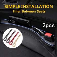 2 hộp đựng đồ khe ghế ô tô, túi sắp xếp đồ đạc, hộp đựng đồ trung tâm, trang trí nội thất ô tô, phụ kiện ô tô - Chính + Phụ - Xem 12