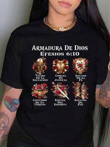 Women T-Shirts - Black - View 1