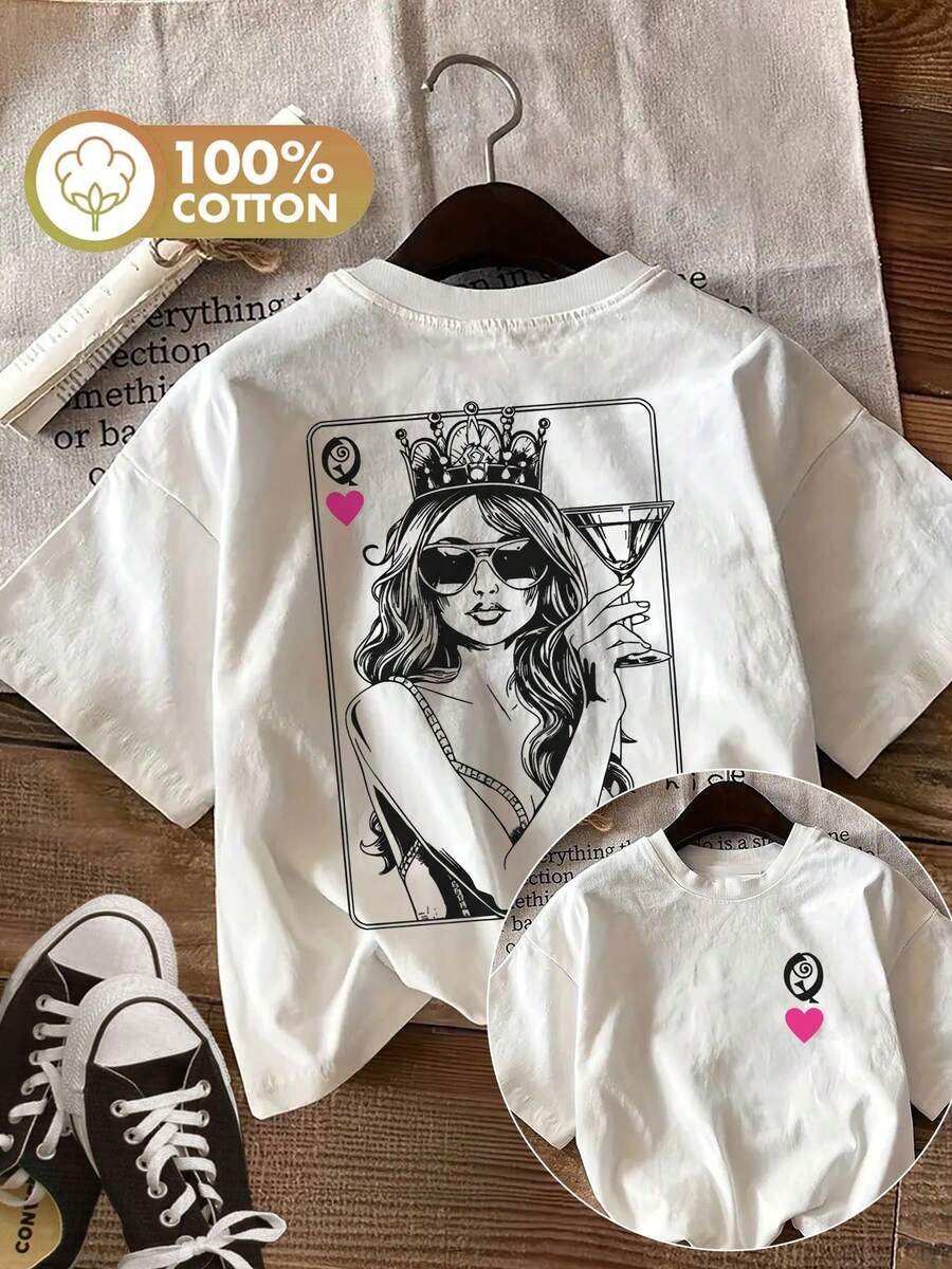 Women T-Shirts - White - View 1