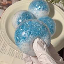 1 quả bóng tập tay Blue Glacier, thích hợp cho người lớn, đồ chơi cảm giác có độ đàn hồi chậm giúp giảm căng thẳng và cải thiện sự tập trung, bóng giảm căng thẳng có tay cầm mềm, dụng cụ hỗ trợ kéo giãn và tăng tính linh hoạt, thích hợp cho thanh thiếu niên và người lớn, phần thưởng trong lớp học, dụng cụ tập luyện tay cảm giác. - Nhiều màu - Xem 3