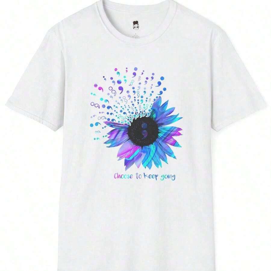 1 Piece Why Choose The Right Path When You Can Choose The Psychopath Path? Sarcastic Quote T-Shirt, Funny Psychopath T-Shirt, Total Chaos Humor T-Shirt, 180g 100% Cotton. - 白色 13 - 查看 1