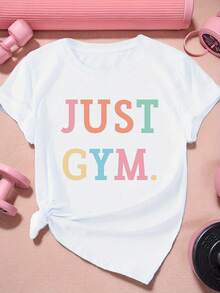 Limited Time Offer, Limited Quantities, Flash ! Women's Casual Shirts, Women's Polyester T-Shirts, Elegant Shirts. Women's Short-Sleeved Athletic T-Shirt - 白色 - 查看 3