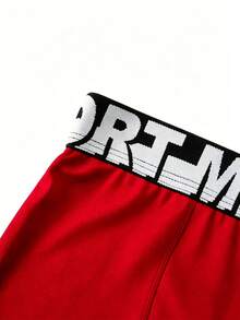 4pcs/Pack Plus Size Men's Solid Color Boxer Briefs, Breathable Waistband Comfortable Underwear - Multicolor - View 6