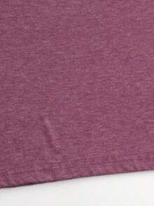 Women's 100% Cotton Round Neck T-Shirt With Leopard Bow Print, Simple Design, Comfortable And Breathable, Suitable For Daily Leisure Dance Parties, Showing A Natural And Elegant Style, A Must-Have For Parties, Local Delivery. - 胭脂紅 2 - 查看 6
