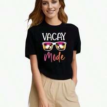 0022- New Summer T-Shirt With Bingo Design, Funny, Queen Of The Game, Gift For Women, Round Neck T-Shirt - 17 - 查看 1