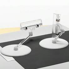 AMBITFUL Mini Portable Clip Stand Photography Props, Suitable For Black/White/Gold/Silver Paper Cards And Backdrops - View 6
