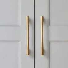 Ensemble de poignées de tiroir et boutons de placard dorés élégants, poignées de meubles modernes pour armoires de cuisine, garde-robes, commodes, décoration de rénovation de la maison - Or rétro - Voir 10