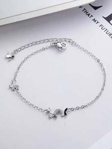 1 chiếc vòng tay hình bướm tinh tế lấy cảm hứng từ thiên nhiên bằng bạc Sterling S925, món quà trang sức sang trọng, thanh lịch và đa năng dành tặng mẹ, bạn bè, nhân dịp sinh nhật hoặc ngày lễ. - Loại bướm - Xem 7