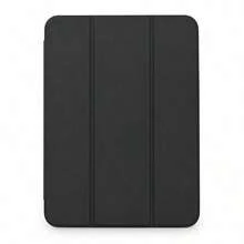 1pc Solid Color Shock-Proof Tablet Protective Case, Suitable For IPad 10th Gen 10.9" And A16 11", TPU Protective Shell With Built-In Pencil Slot, Tri-Fold Stand And Auto Wake/Sleep Function - Black - View 5