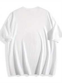 Camiseta Casual de Verano para Mujer Talla Grande - Camiseta del Día de la Tierra para Mujer - Blusa Blanca Casual para Uso Diario y Fiestas - Camiseta Ligera de Corte Holgado - Ropa Lavable a Máquina - Camiseta Suave para Uso Diario, adecuada para celebraciones del Día de la Tierra y uso cotidiano, ropa de verano, camiseta de corte holgado, tela cómoda, estampado geométrico, material transpirable, camiseta estampada, camiseta elegante para amantes de la moda. - Blanco - Ver 2