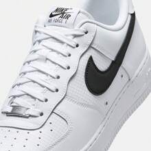 Nike Giày thể thao nam AIR FORCE 1 '07 LV8, kiểu dáng cổ thấp IR0952-100 - Đen và trắng - Xem 9