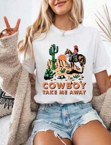 'Summer Vibes' Print T-Shirt, Size S, Cute T-Shirt, Party T-Shirt, Beach T-Shirt, Summer T-Shirt - 全穀類咖啡 - 查看 6